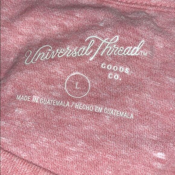 🛍️Universal Thread size large pink t-shirt - Picture 2 of 7